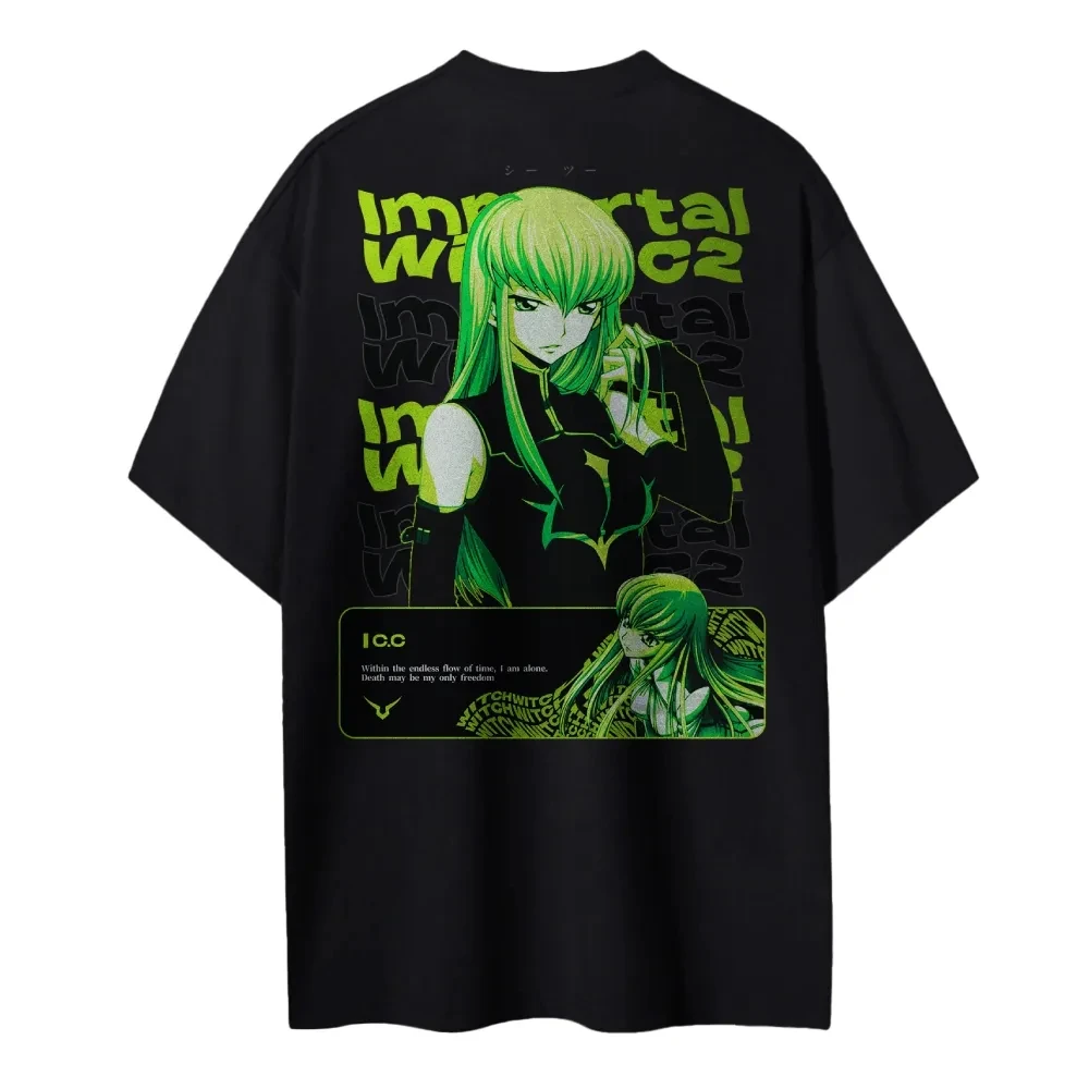 Anime Merchandise Shop - Nueva camiseta Code Geass C.C. Personaje