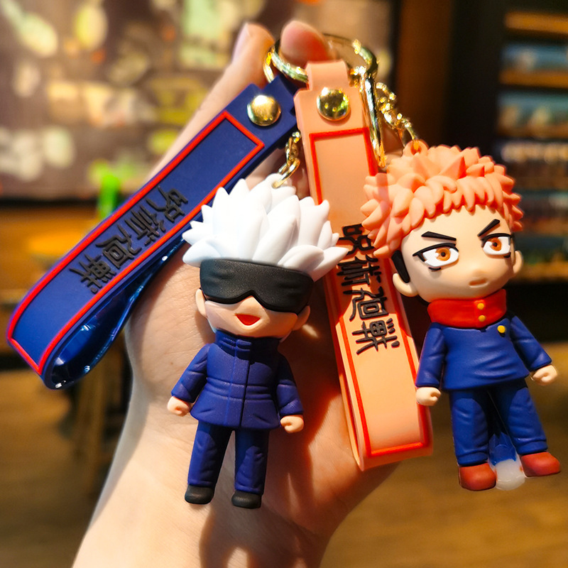 Gojo Anime Merchandise - Llavero de Figura de Anime de