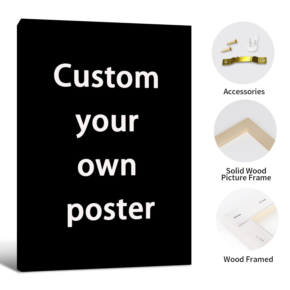 Art Print Framed - Pósters Personalizados, Arte de Pared Enmarcado,