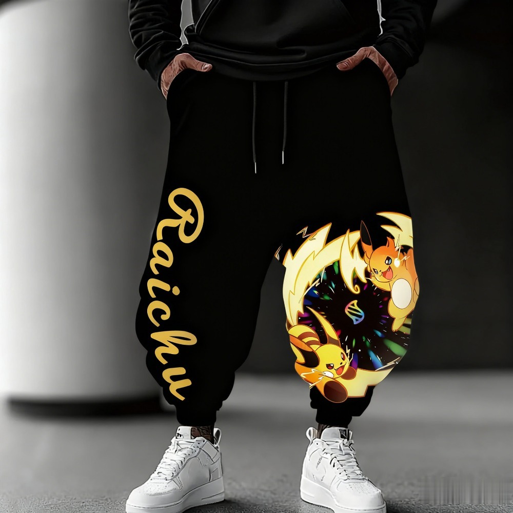 Anime Merchandise Shop - Pantalones térmicos de lana serie Pokémon