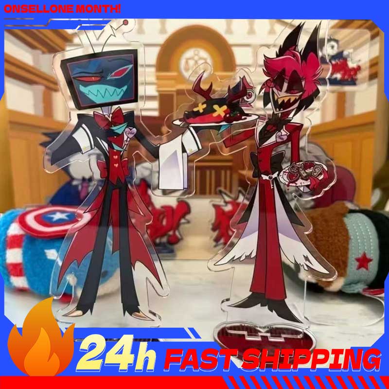 Acrylic Stand Figure - 2 uds Hazbin periféricos de animé