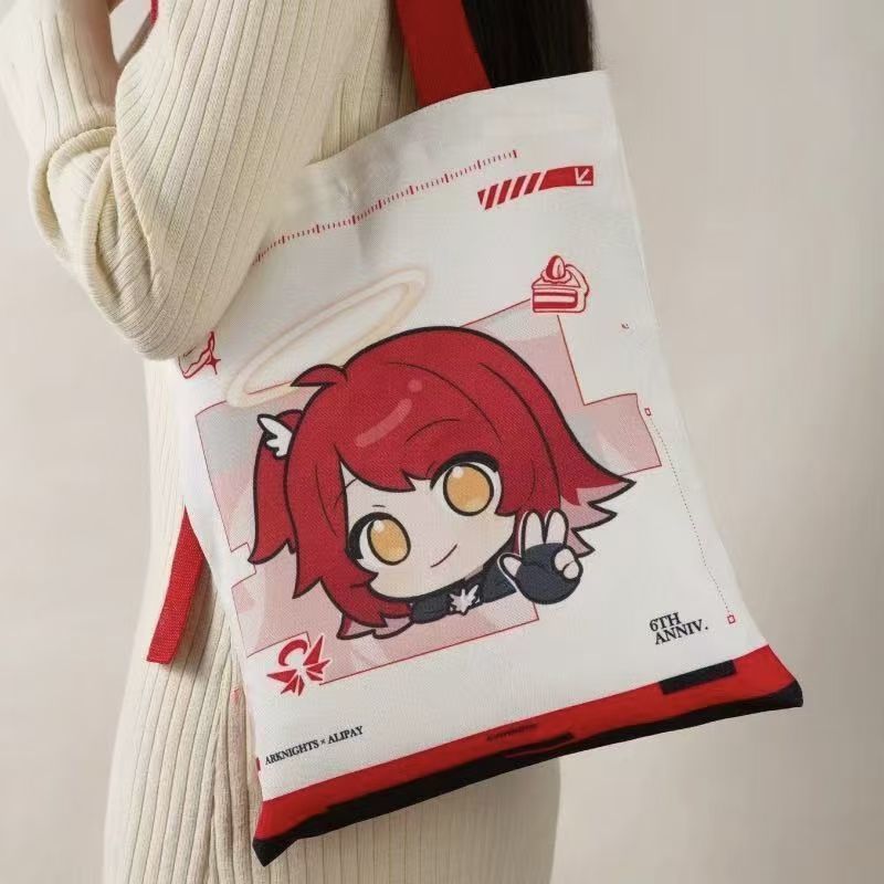 Anime Merch Shopping - Bolsa de Lona con Diseño de