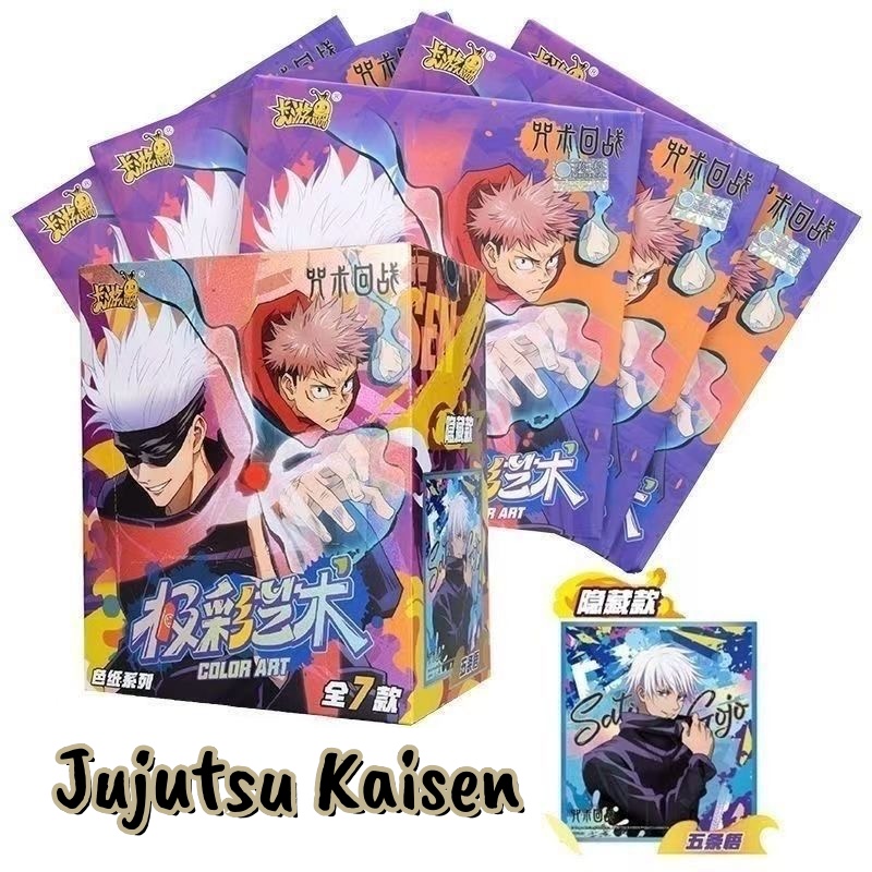 Gojo Anime Merchandise - KAYOU Jujutsu Kaisen Serie de Tarjetas