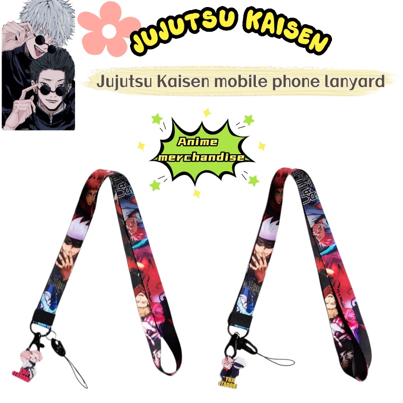 Gojo Anime Merchandise - Accesorio de cordón para teléfono personalizado