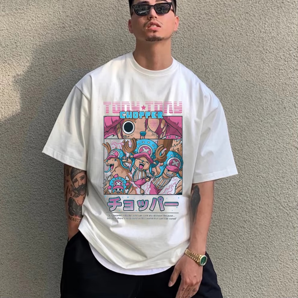 Anime Merchandise Shop - Camiseta para hombre, ropa de verano
