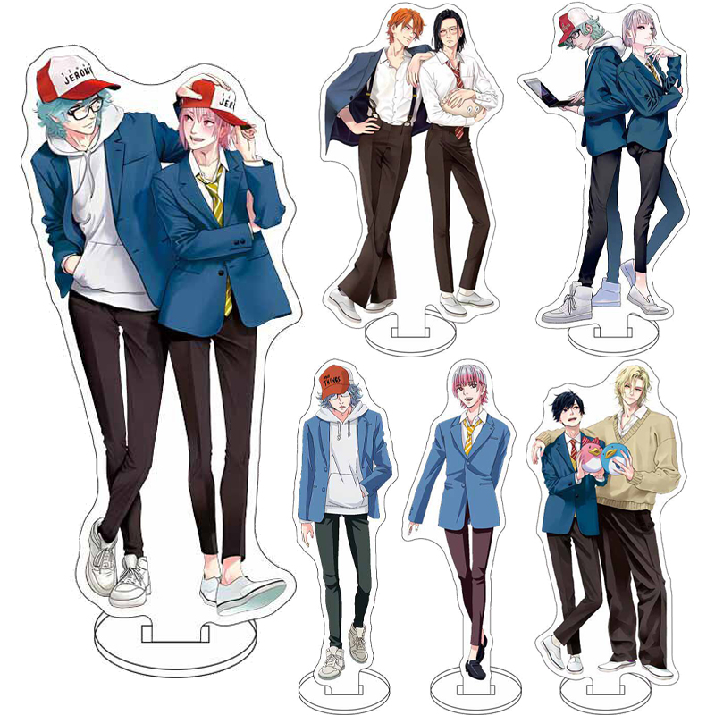 Acrylic Stand Figure - Figura de Anime de 16 cm,