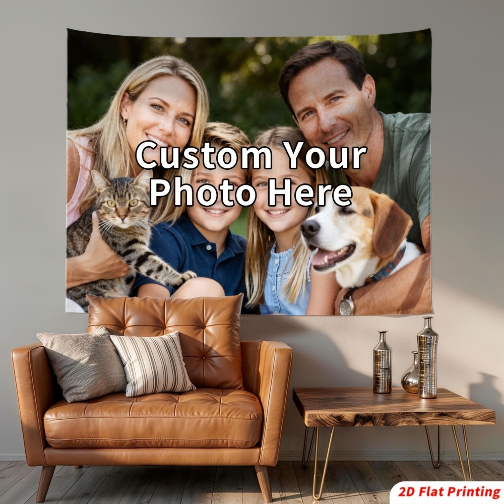 Wall Scroll Tapestry - 1 pieza de tapiz cuadrado personalizado