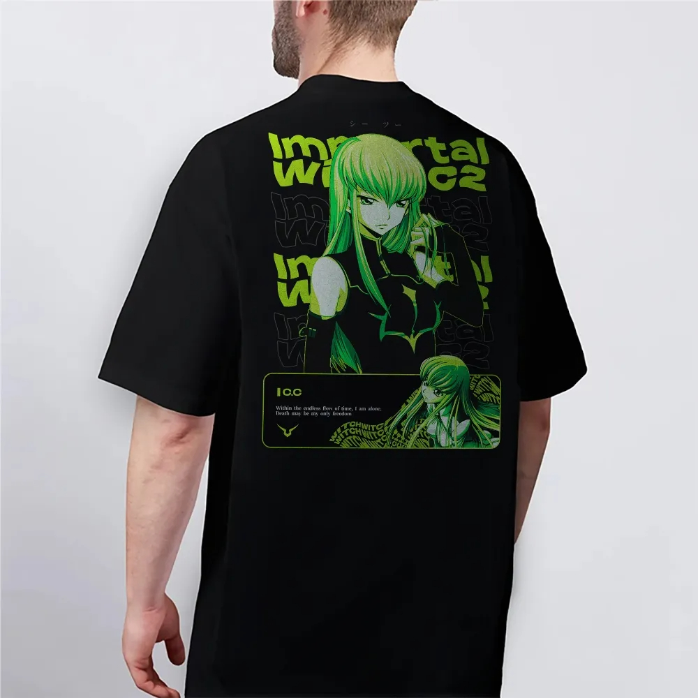 Nueva camiseta Code Geass C.C. - Anime Merchandise Shop reseña y precio