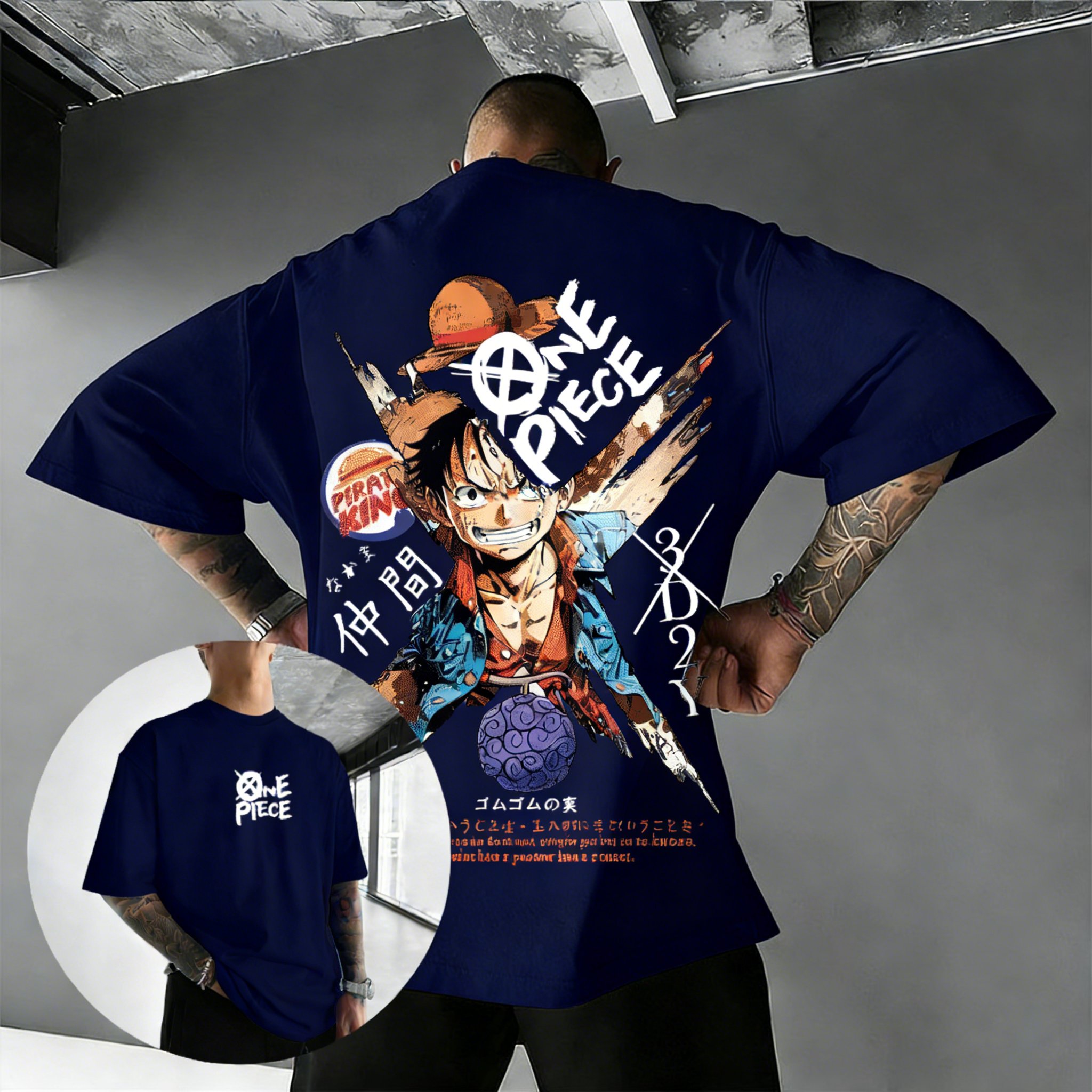 Camiseta de Anime One Piece Lu - Anime Merchandise Shop reseña y precio