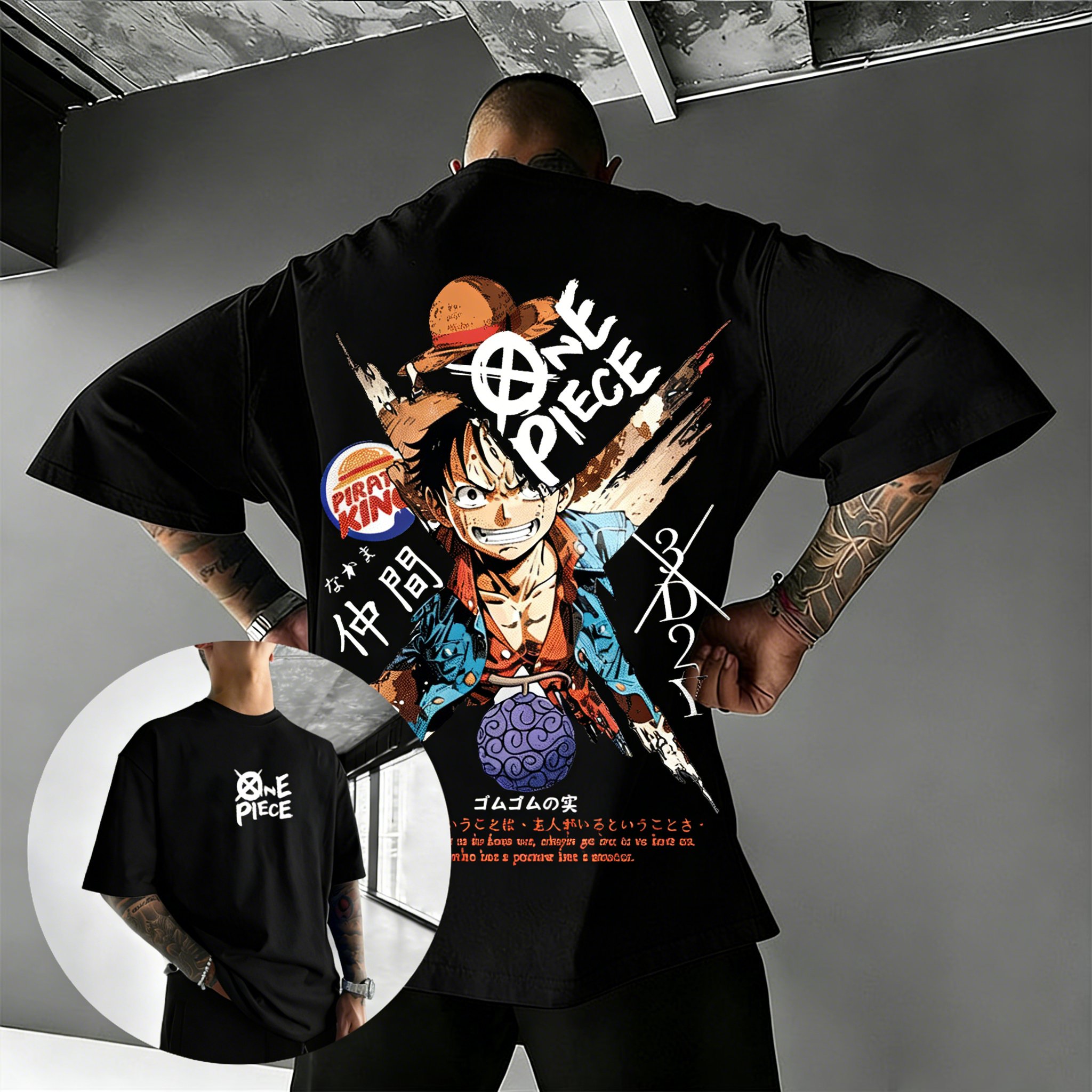 Camiseta de Anime One Piece Lu - Anime Merchandise Shop reseña y precio