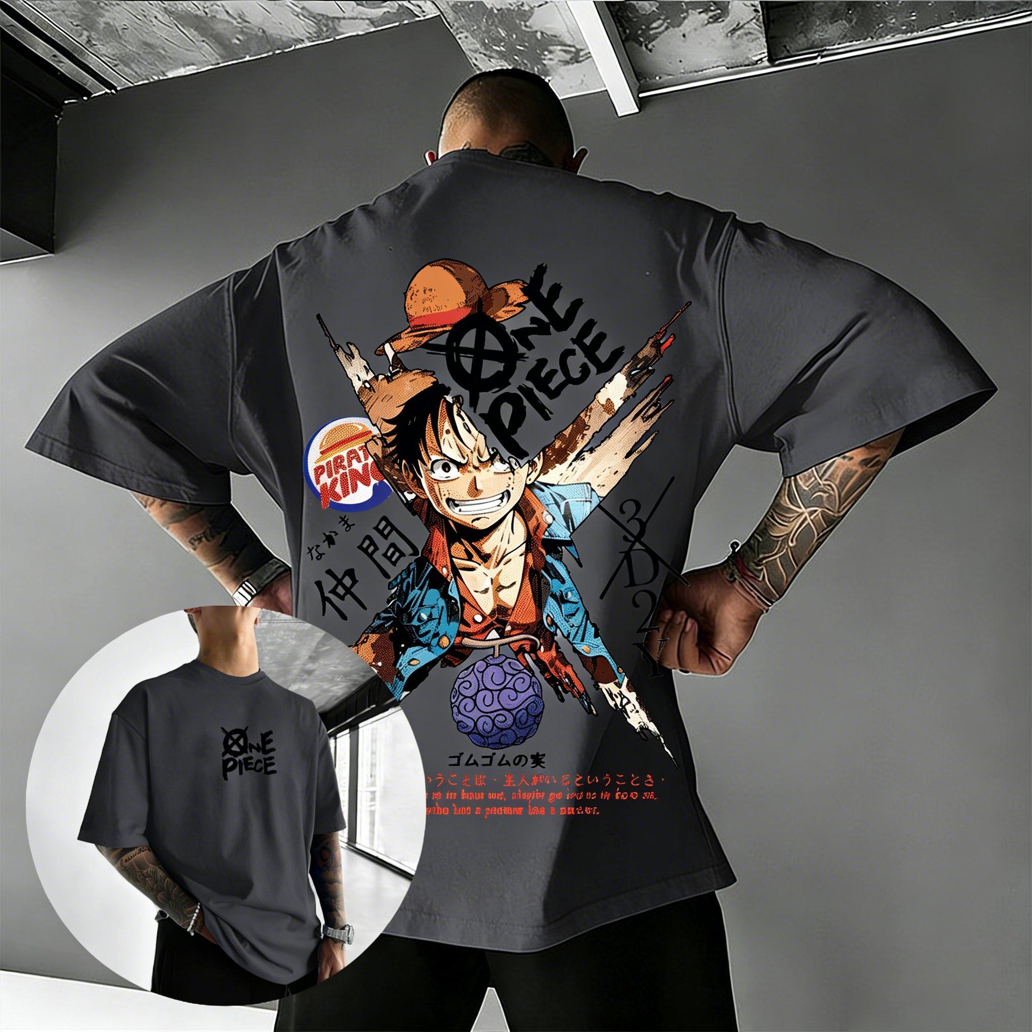 Camiseta de Anime One Piece Lu - Anime Merchandise Shop reseña y precio