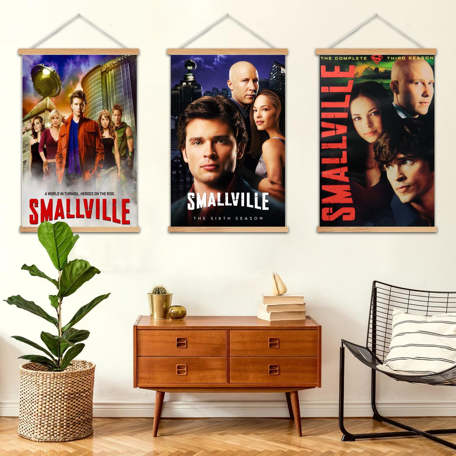 Smallville-pintura de pared en - Art Print Framed reseña y precio