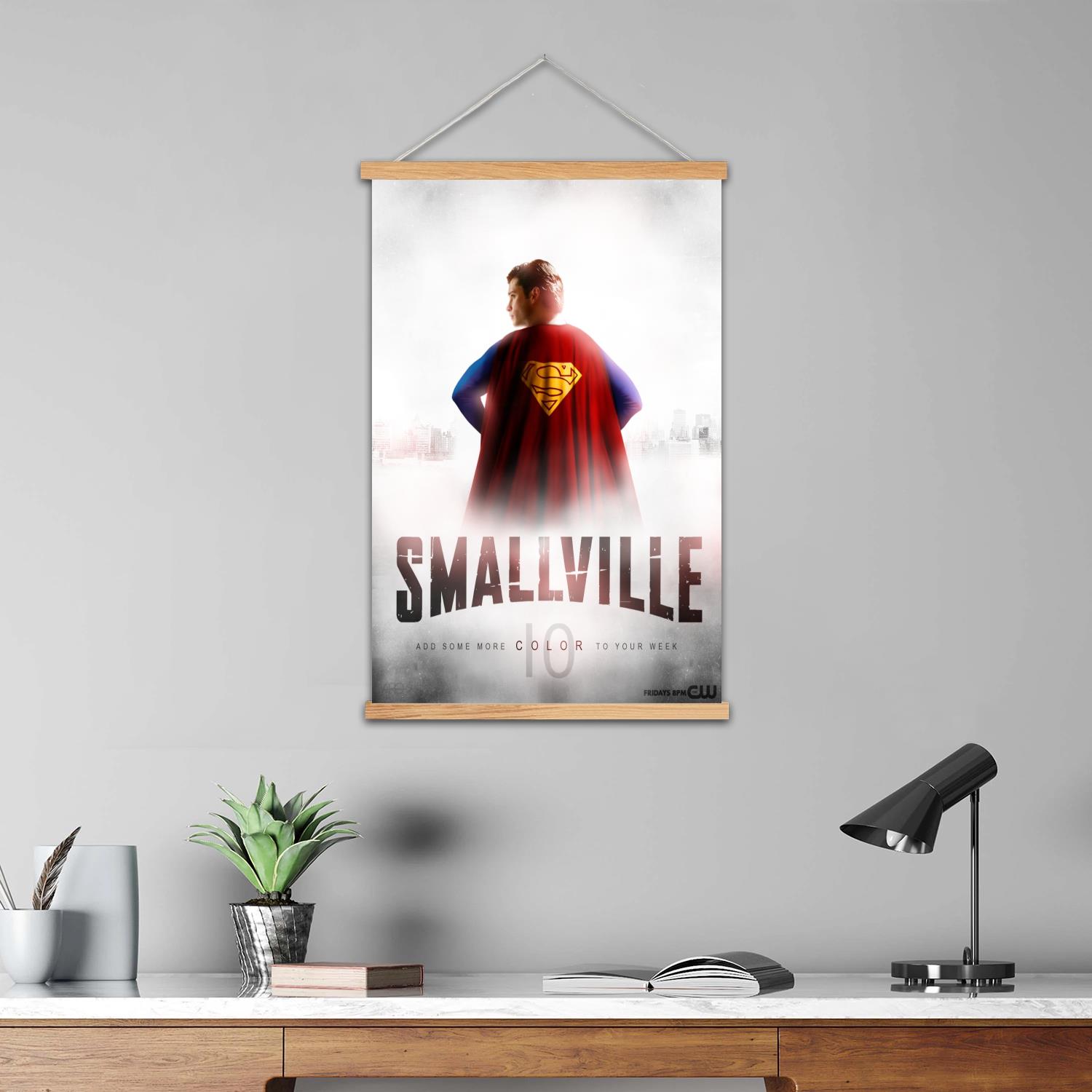 Smallville-pintura de pared en - Art Print Framed reseña y precio