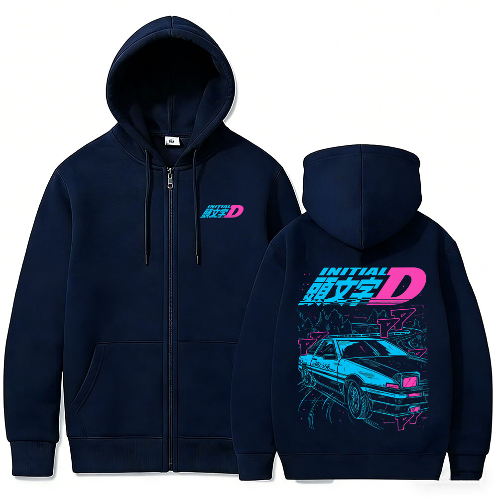Sudadera con capucha y cremall - Anime Merch Shopping reseña y precio