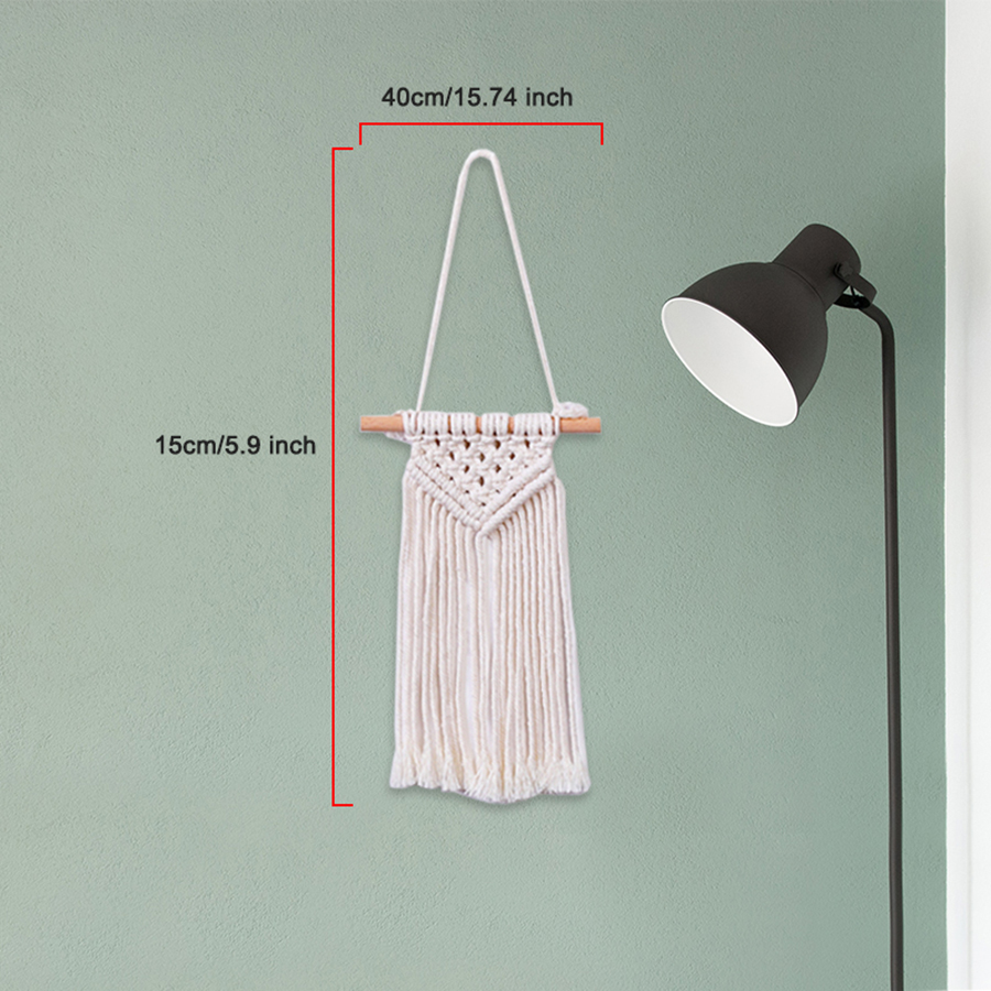 Mini tapiz tejido hecho a mano - Wall Scroll Tapestry reseña y precio