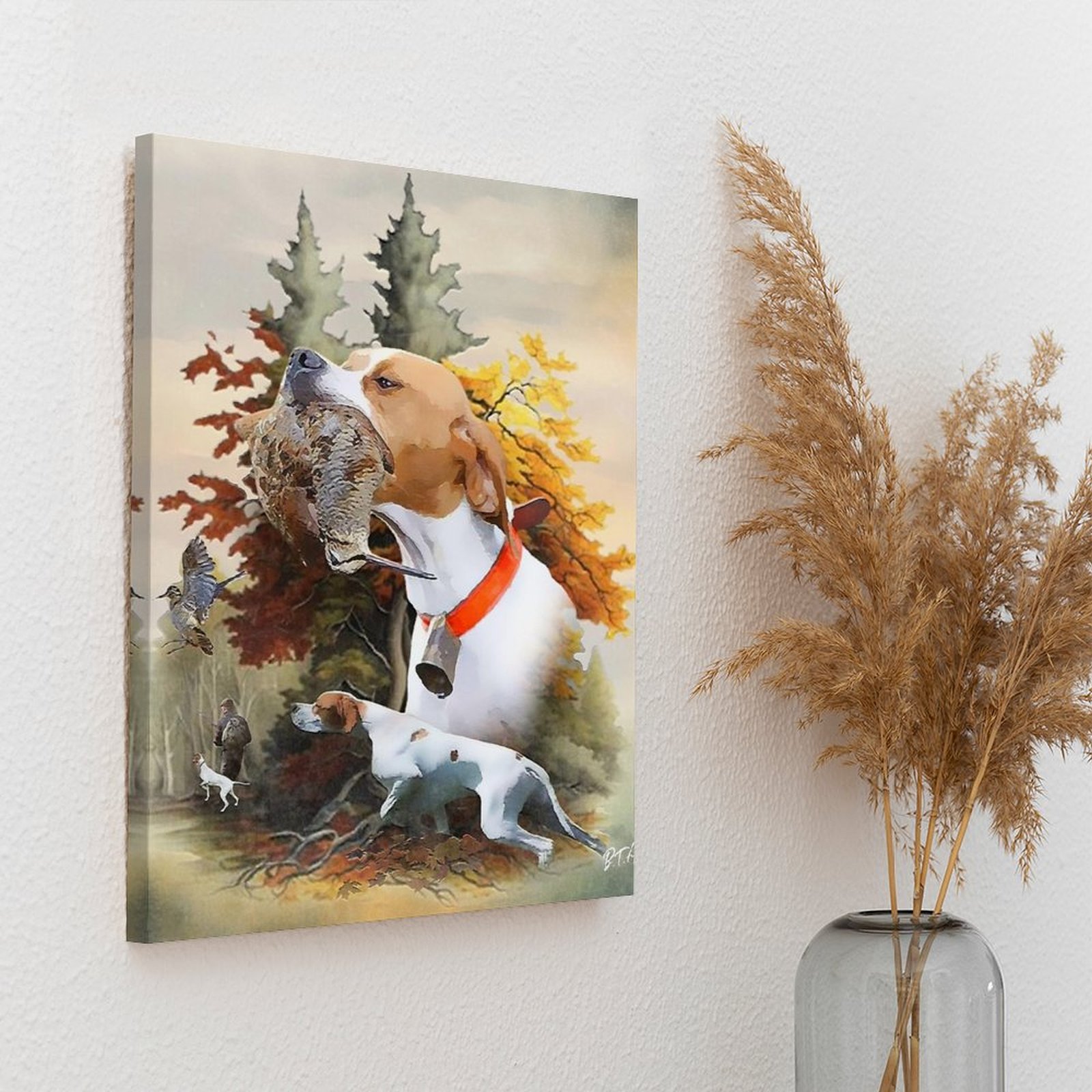 Puntero en inglés, cuadro sobr - Art Print Framed reseña y precio