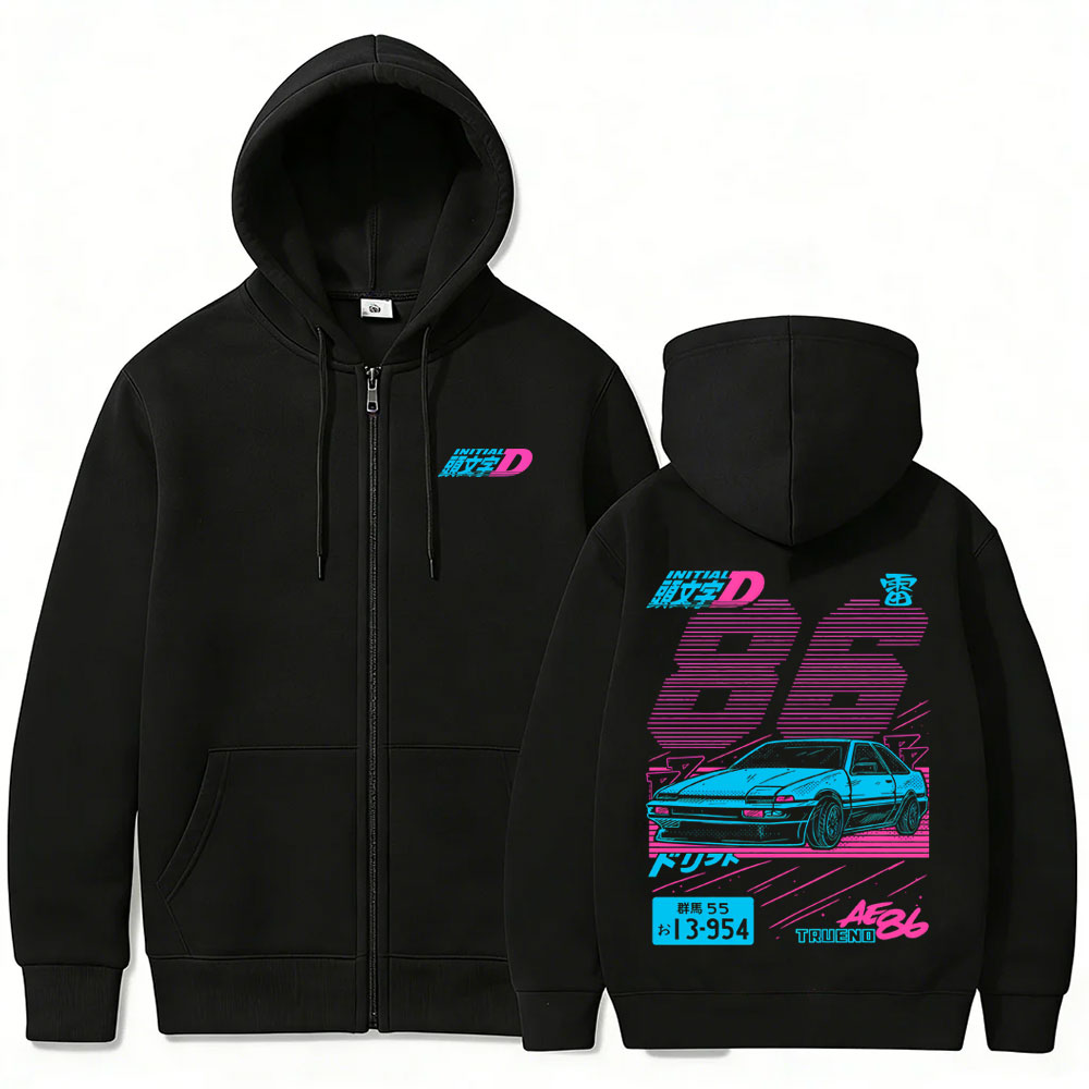 Sudadera con capucha y cremall - Anime Merch Shopping reseña y precio