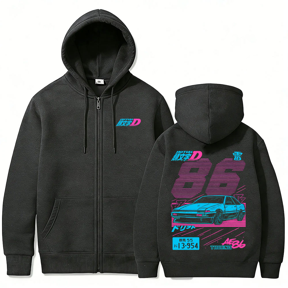 Sudadera con capucha y cremall - Anime Merch Shopping reseña y precio