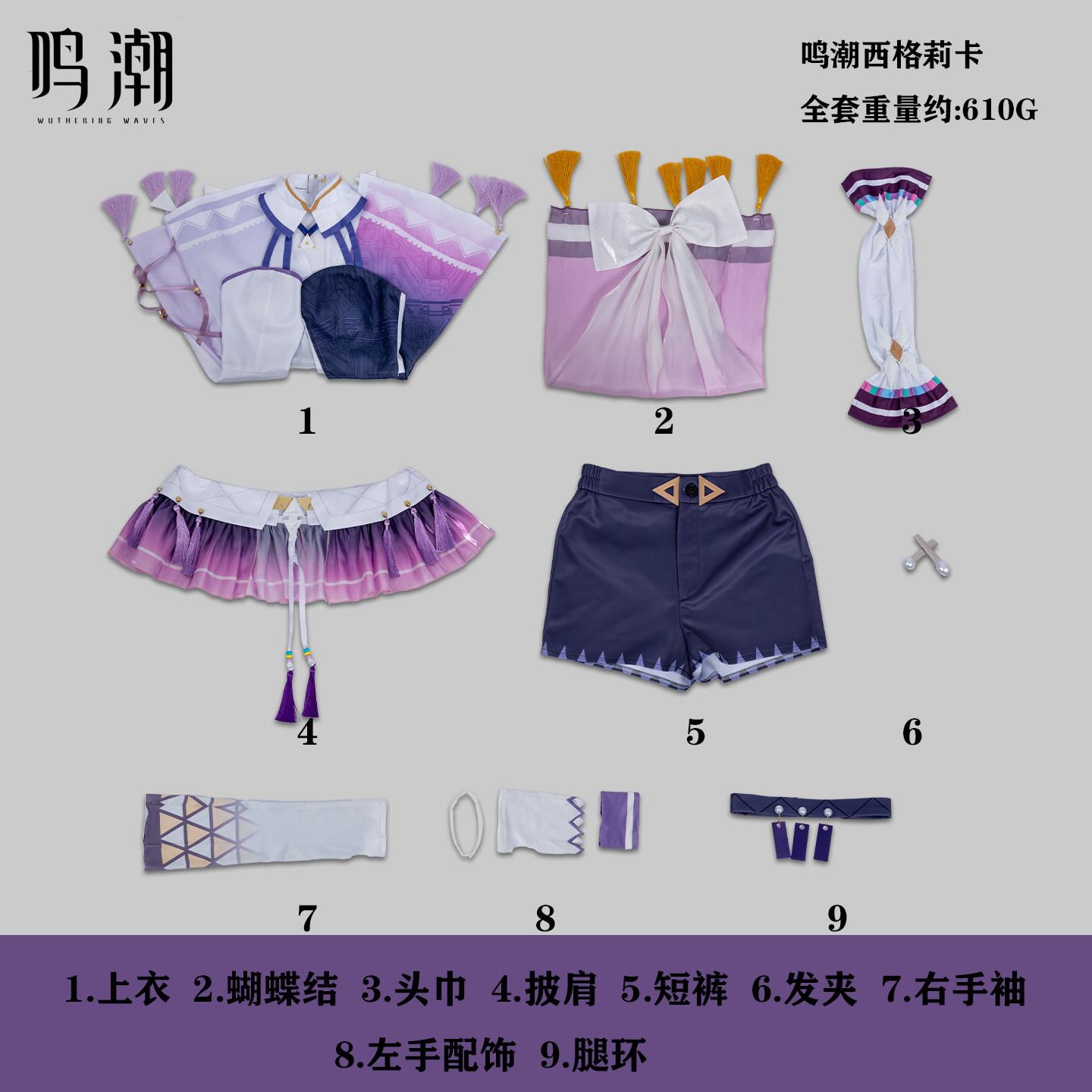 Disfraces de Cosplay de Sigrik - Anime Convention Merchandise reseña y precio